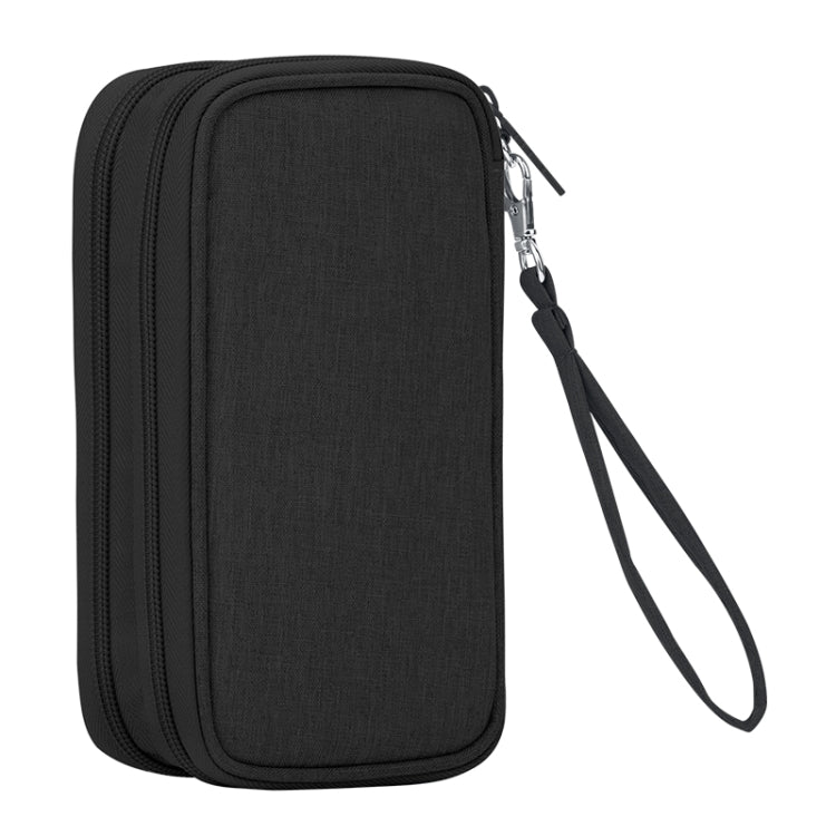 BUBM CDB-SC Double Layer Data Cable Power Bank Storage Bag