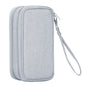 BUBM CDB-SC Double Layer Data Cable Power Bank Storage Bag