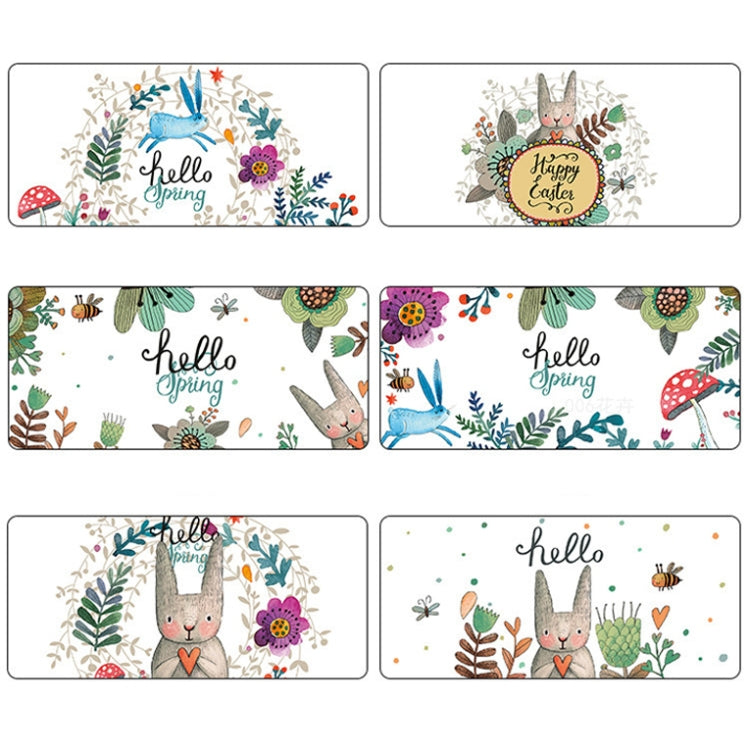 Cute Cartoon Non-Slip Desk Mat, Size:, 300 x 800 x 5mm Seaming, 400 x 900 x 1.5mm Not Overlocked, 400 x 900 x 2mm Seaming, 400 x 900 x 3mm Seaming