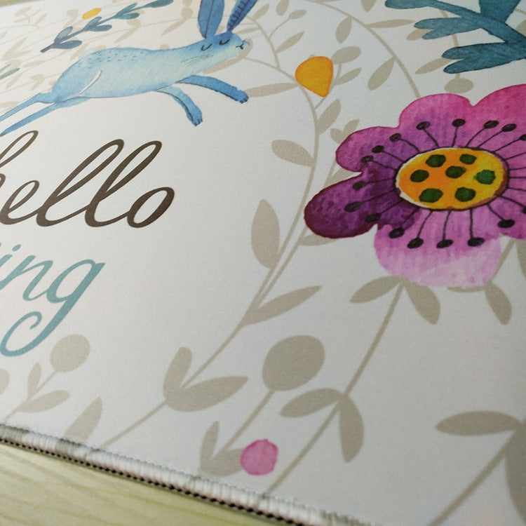 Cute Cartoon Non-Slip Desk Mat, Size:, 300 x 800 x 5mm Seaming, 400 x 900 x 1.5mm Not Overlocked, 400 x 900 x 2mm Seaming, 400 x 900 x 3mm Seaming