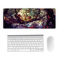 Hand-Painted Fantasy Pattern Mouse Pad, Size:, 300 x 800 x 1.5mm Not Overlocked, 300 x 800 x 2mm Seaming, 300 x 800 x 3mm Seaming, 300 x 800 x 4mm Seaming