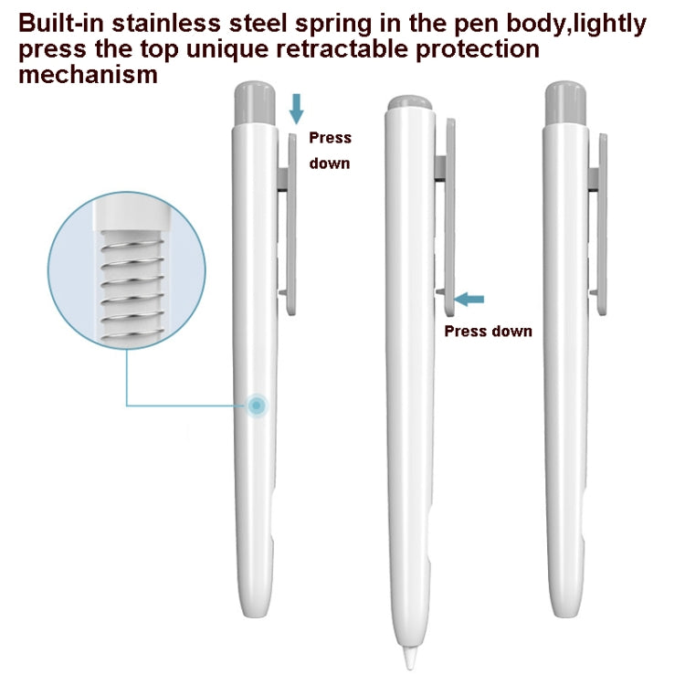 Double-Click Automatic Retractable Stylus Pen Case For Apple Pencil 2