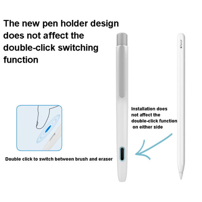 Double-Click Automatic Retractable Stylus Pen Case For Apple Pencil 2