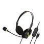 Head-Mounted Wired Headset With Microphone, Style:, GAE-440 A, GAE-440 B, GAE-109