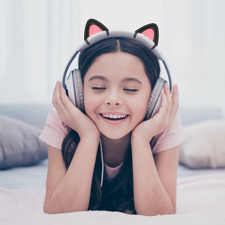 T6 Cute Cat Ear Decoration for Headphones