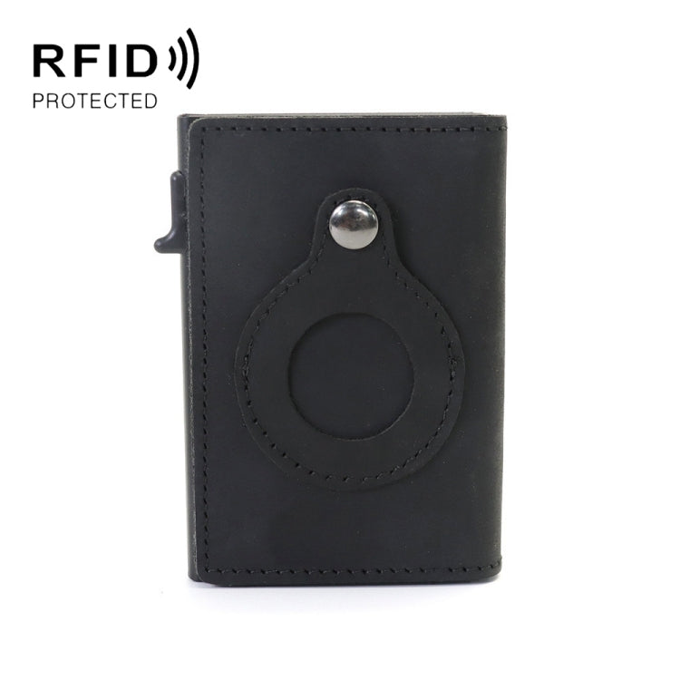 Anti-Theft Positioning Wallet Men Card Holder Mini Wallets For Airtag