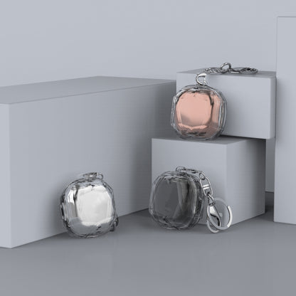 PC Diamond Pattern Earphone Protective Case For Samsung Galaxy Buds Live / Buds 2 / Buds Pro, Transparent, Transparent Black, Transparent Pink, Transparent Yellow, Transparent  Blue, Electroplate Rose Pink, Electroplate  Silver, Electroplated Black