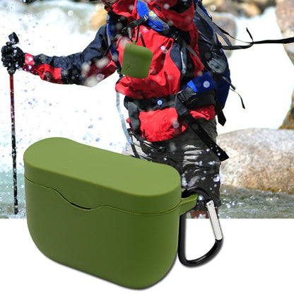 2 PCS Bluetooth Earphone Silicone Protective Cover with Hook For Sony WF-1000XM3, Pink, Mint Green, Transparent, Green, Lavender Purple