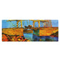Am002 Large Oil Painting Desk Rubber Mouse Pad, 300x800x5mm Stitched Edges, 400x900x4mm Stitched Edges