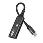 MH338A Dual Type-c / USB-c Adapter Cable Mobile Phone Live Audio Charging Cable, MH338A (Gray), MH338A (Black)