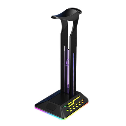 Dual USB RGB Color Changing Gaming Headset Stand