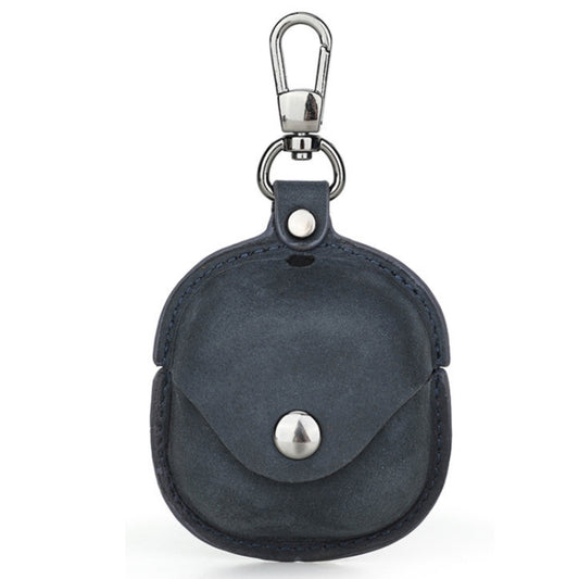 Crazy Horse Leather Wireless Bluetooth Earphone Cover For Samsung Galaxy Buds2