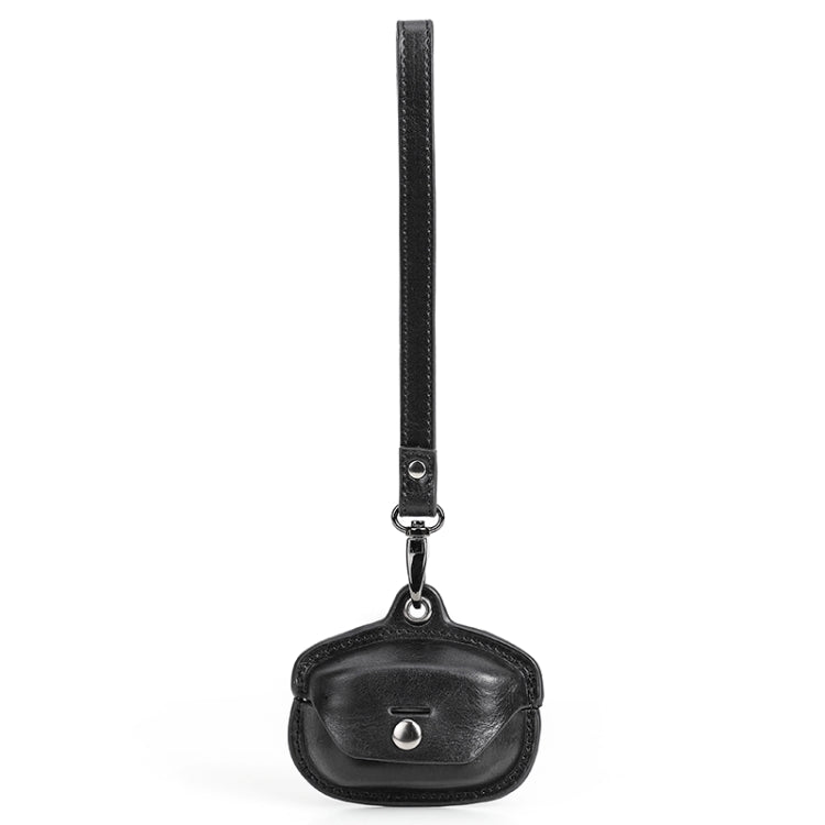 Crazy Horse Leather Wireless Bluetooth Earphone Cover For Sony WF-1000XM4, Brown, Coffee, Blue, Green, Red, Black