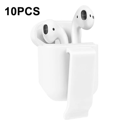 10 PCS Portable Headset Waist Hanging Protective Cover, Suitable For AirPods 2