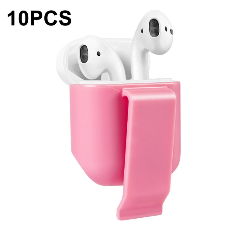 10 PCS Portable Headset Waist Hanging Protective Cover, Suitable For AirPods 2