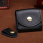 S122 Vintage Mini Leather Headphone Bag, Coffee, Wine Red, Black, Blue, Gray, Green
