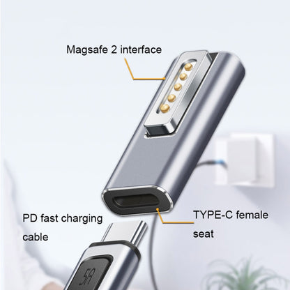 Type-C/USB-C to Magsafe1/2 Charging Adapter Supports PD Charging