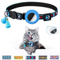 Pet Colored Bell Tassel Collar for AirTag 2nd Gen / AirTag 1st Gen, Yellow, Green, Blue, Purple, Deep Blue, White, Red, Pink, Orange, Yellow Green