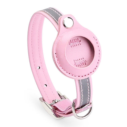 For Airtag Tracker Protective Cover Pet PU Collar