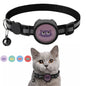 Pet Reflective Collar with Bell for AirTag 2nd Gen / AirTag 1st Gen, Red, Purple, Black, Pink