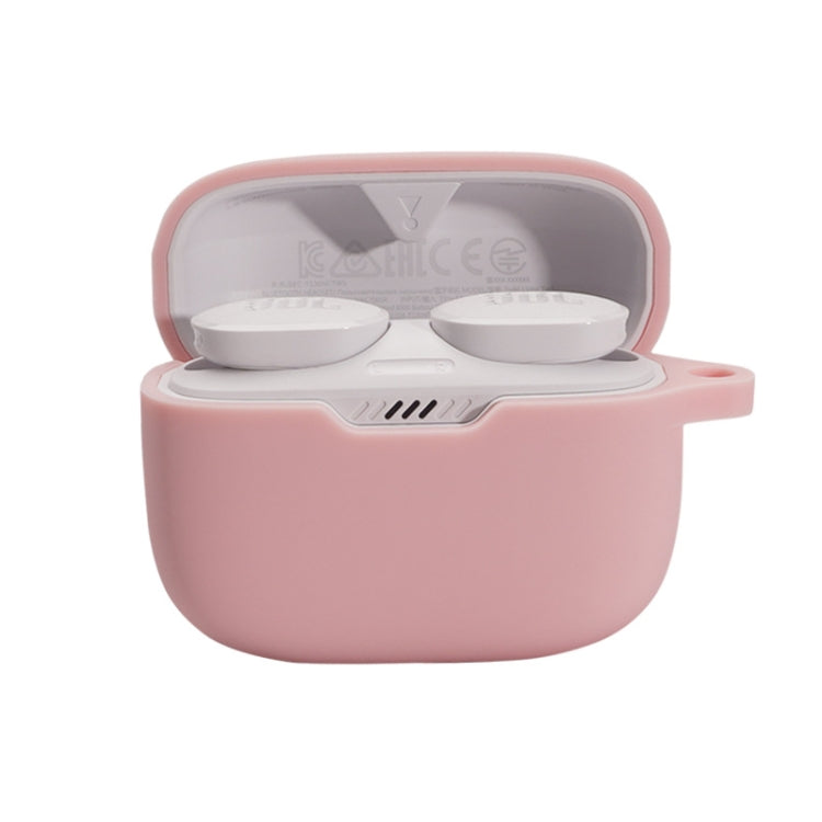 For JBL T230NC TWS Wireless Bluetooth Headphones Silicone Case, White, Mint Green, Pink, Black, Red, Yellow, Matcha Green, Ink Green, Sky Blue, Afternoon Blue
