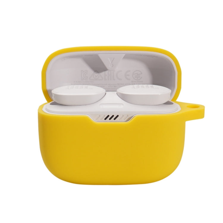 For JBL T230NC TWS Wireless Bluetooth Headphones Silicone Case, White, Mint Green, Pink, Black, Red, Yellow, Matcha Green, Ink Green, Sky Blue, Afternoon Blue