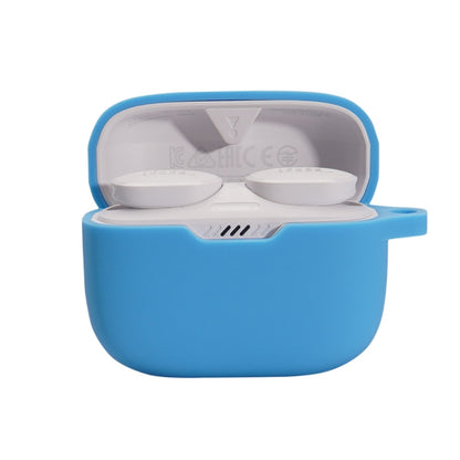 For JBL T230NC TWS Wireless Bluetooth Headphones Silicone Case, White, Mint Green, Pink, Black, Red, Yellow, Matcha Green, Ink Green, Sky Blue, Afternoon Blue