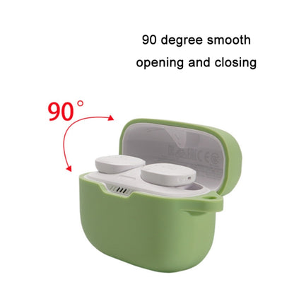 For JBL T230NC TWS Wireless Bluetooth Headphones Silicone Case, White, Mint Green, Pink, Black, Red, Yellow, Matcha Green, Ink Green, Sky Blue, Afternoon Blue