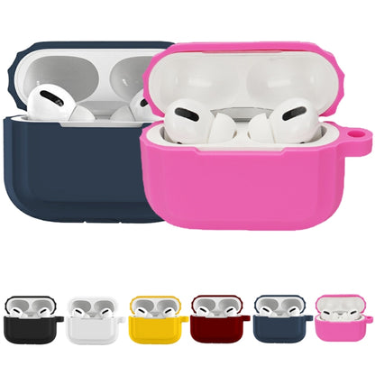 Bluetooth Earphone Soft Silicone Case, For AirPods Pro (Rose Red), For AirPods Pro (Sapphire), For AirPods Pro (Wine Red), For AirPods Pro (Yellow), For AirPods Pro (White), For AirPods Pro (Black), For AirPods Pro (Pink), For AirPods Pro (Mint Green)�...