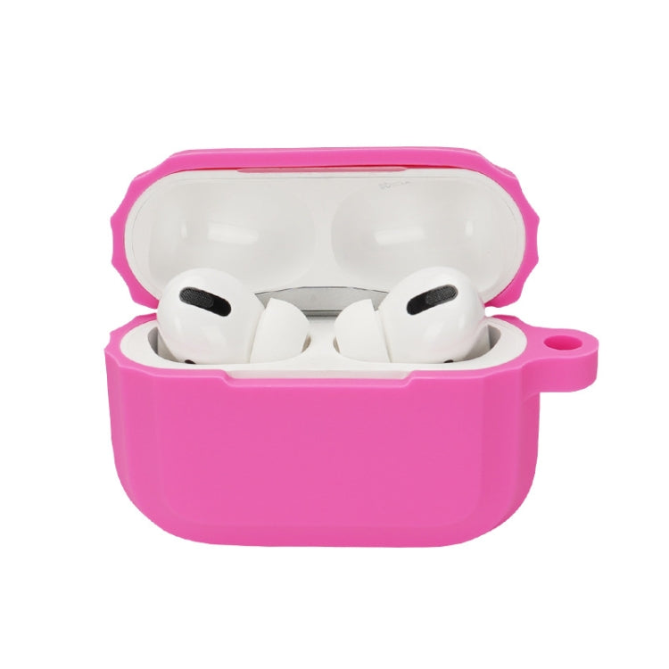 Bluetooth Earphone Soft Silicone Case, For AirPods Pro (Rose Red), For AirPods Pro (Sapphire), For AirPods Pro (Wine Red), For AirPods Pro (Yellow), For AirPods Pro (White), For AirPods Pro (Black), For AirPods Pro (Pink), For AirPods Pro (Mint Green) ...