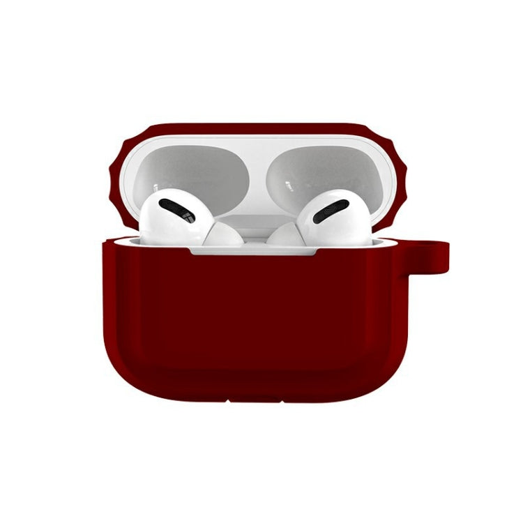Bluetooth Earphone Soft Silicone Case, For AirPods Pro (Rose Red), For AirPods Pro (Sapphire), For AirPods Pro (Wine Red), For AirPods Pro (Yellow), For AirPods Pro (White), For AirPods Pro (Black), For AirPods Pro (Pink), For AirPods Pro (Mint Green) ...