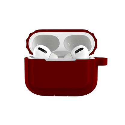 Bluetooth Earphone Soft Silicone Case, For AirPods Pro (Rose Red), For AirPods Pro (Sapphire), For AirPods Pro (Wine Red), For AirPods Pro (Yellow), For AirPods Pro (White), For AirPods Pro (Black), For AirPods Pro (Pink), For AirPods Pro (Mint Green) ...