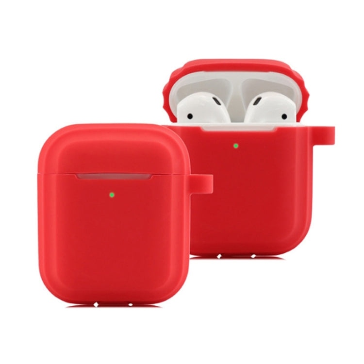 Bluetooth Earphone Soft Silicone Case, For AirPods Pro (Rose Red), For AirPods Pro (Sapphire), For AirPods Pro (Wine Red), For AirPods Pro (Yellow), For AirPods Pro (White), For AirPods Pro (Black), For AirPods Pro (Pink), For AirPods Pro (Mint Green)�...