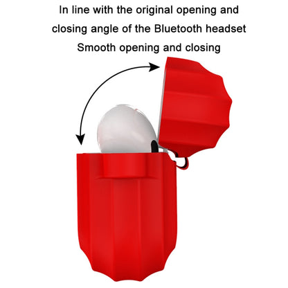 Bluetooth Earphone Soft Silicone Case, For AirPods 3 (Pink), For AirPods 3 (Rose Red), For AirPods 3 (Brown), For AirPods 3 (Milk Tea Color), For AirPods 3 (Klein Blue)