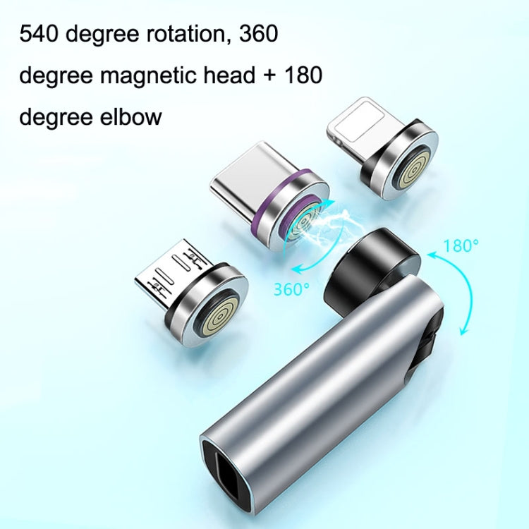 TC57 7Pin Fast Charge Transmission Data Cable, Silver, Red, Android Magnetic Head, Type-C / USB-C Magnetic Head, For Apple Magnetic Head