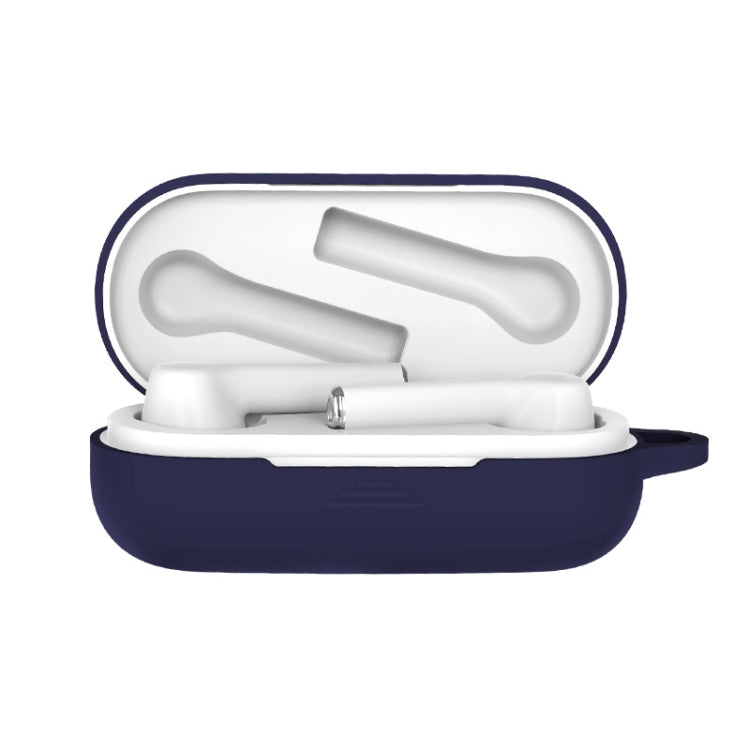 Bluetooth Earphone Silicone Protective Case for Huawei Honor FlyPods 3, Red, Yellow, Pink, Noon Blue, Black, White, Matcha Green, Mint Green, Grass Green, Gray Blue