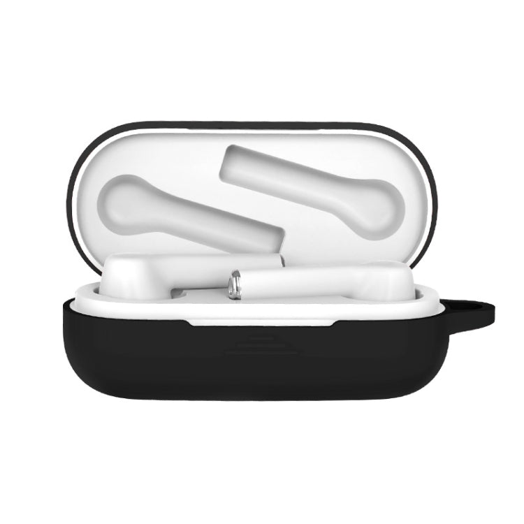 Bluetooth Earphone Silicone Protective Case for Huawei Honor FlyPods 3, Red, Yellow, Pink, Noon Blue, Black, White, Matcha Green, Mint Green, Grass Green, Gray Blue