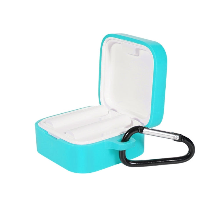Bluetooth Earphone Silicone Cover For Xiaomi Air2 SE, White, Mint Green, Grass Green, Pink, Black, Red, Yellow, Gray, Wine Red, Blue, Matcha, Milk Tea Color, Light Purple, Sky Blue, Noon Blue