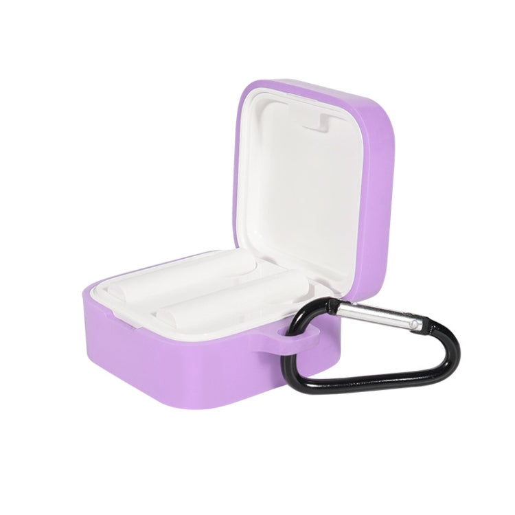 Bluetooth Earphone Silicone Cover For Xiaomi Air2 SE, White, Mint Green, Grass Green, Pink, Black, Red, Yellow, Gray, Wine Red, Blue, Matcha, Milk Tea Color, Light Purple, Sky Blue, Noon Blue