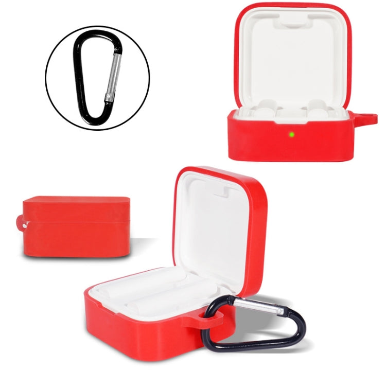 Bluetooth Earphone Silicone Cover For Xiaomi Air2 SE, White, Mint Green, Grass Green, Pink, Black, Red, Yellow, Gray, Wine Red, Blue, Matcha, Milk Tea Color, Light Purple, Sky Blue, Noon Blue