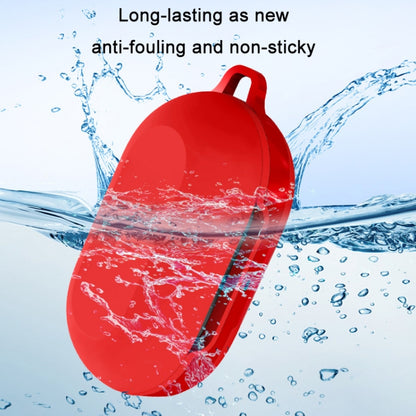 2 PCS Bluetooth Earphone Silicone Cover For Samsung Galaxy Buds, Black, White, Red, Light Blue