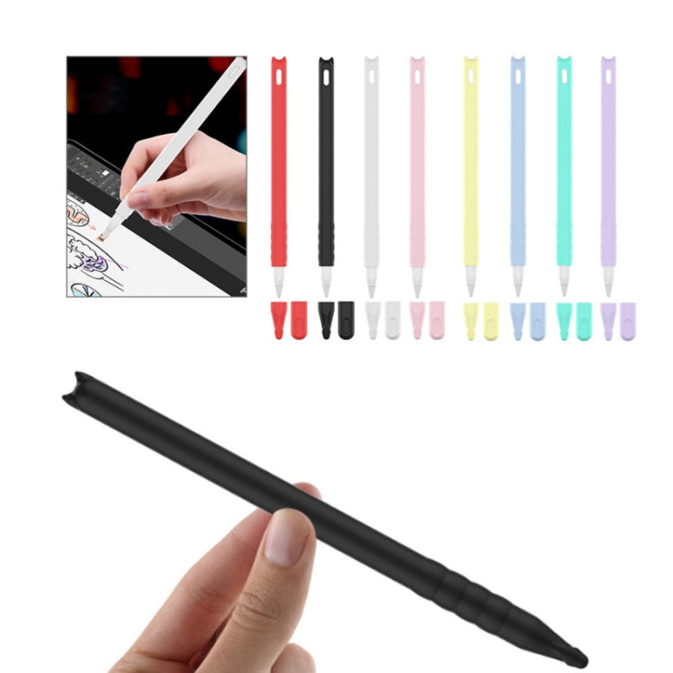 2 PCS Cartoon Touch Silicone Pen Case For Apple Pencil 2