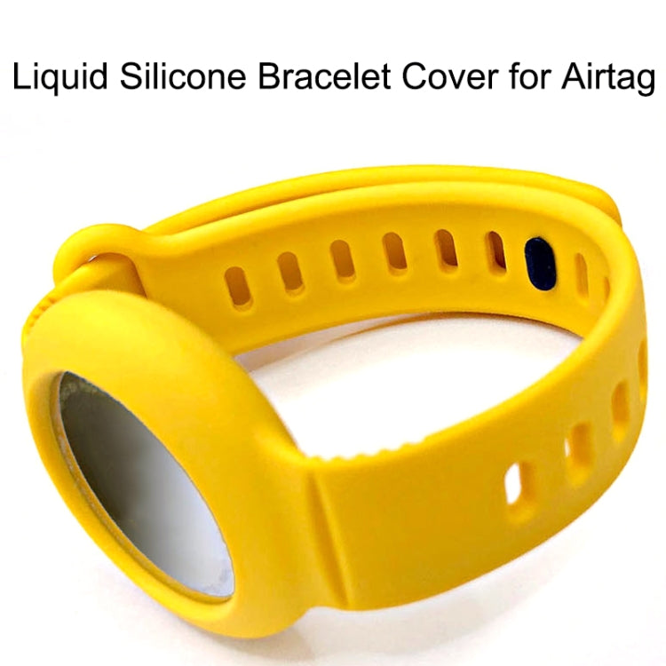 3PCS Anti-lost Location Tracker Silicone Bracelet Protective Cover For AirTag