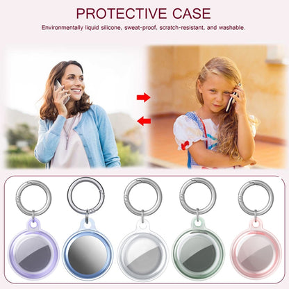 2PCS Anti-Lost Location Tracker Protective Case For Apple AirTag