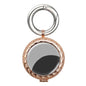 Anti-Lost Plating Keychain Locator Tracker Protective Cover For AirTag 2nd Gen / AirTag 1st Gen, Black Gold, White Gold, Rose Gold, Gold