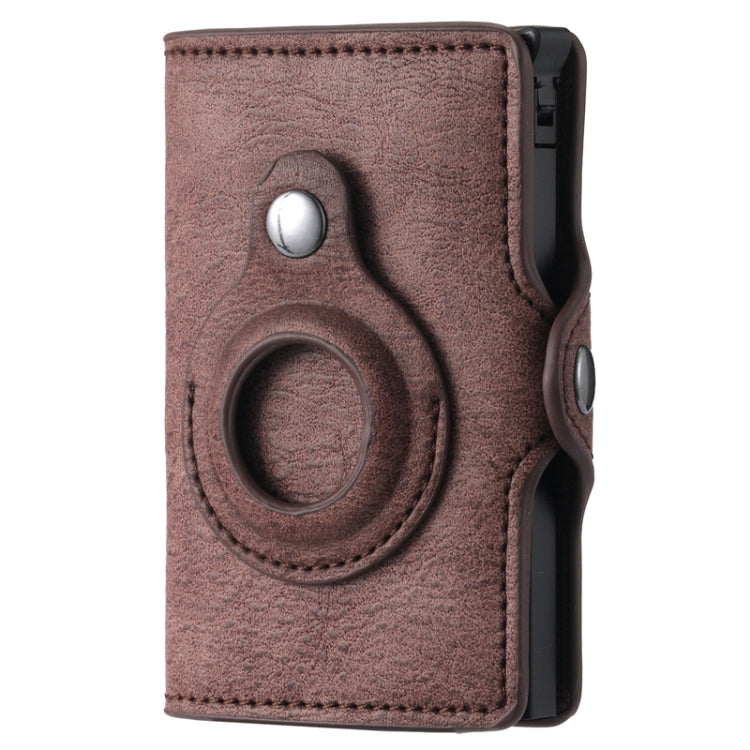 FY2108 Tracker Wallet Metal Card Holder for AirTag, Style: