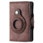 FY2108 Tracker Wallet Metal Card Holder for AirTag, Style: