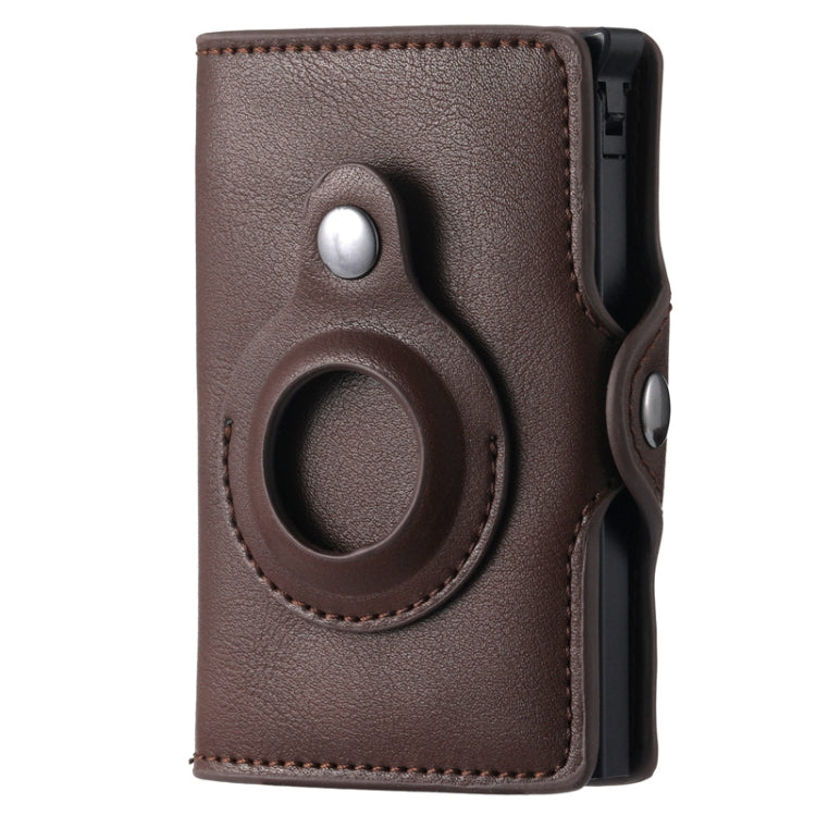 FY2108 Tracker Wallet Metal Card Holder for AirTag, Style: