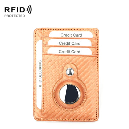 TQ-319 Anti-Theft Anti-Lost Tracker Leather Card Holder For AirTag, Style: