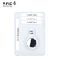 TQ-319 Anti-Theft Anti-Lost Tracker Leather Card Holder For AirTag, Style: